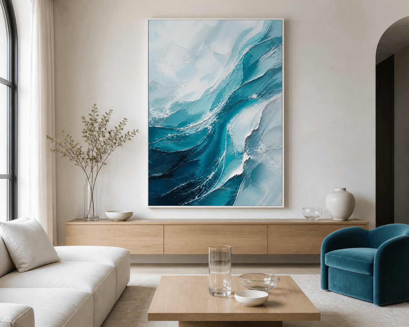 Arctic Current displayed in a styled home interior