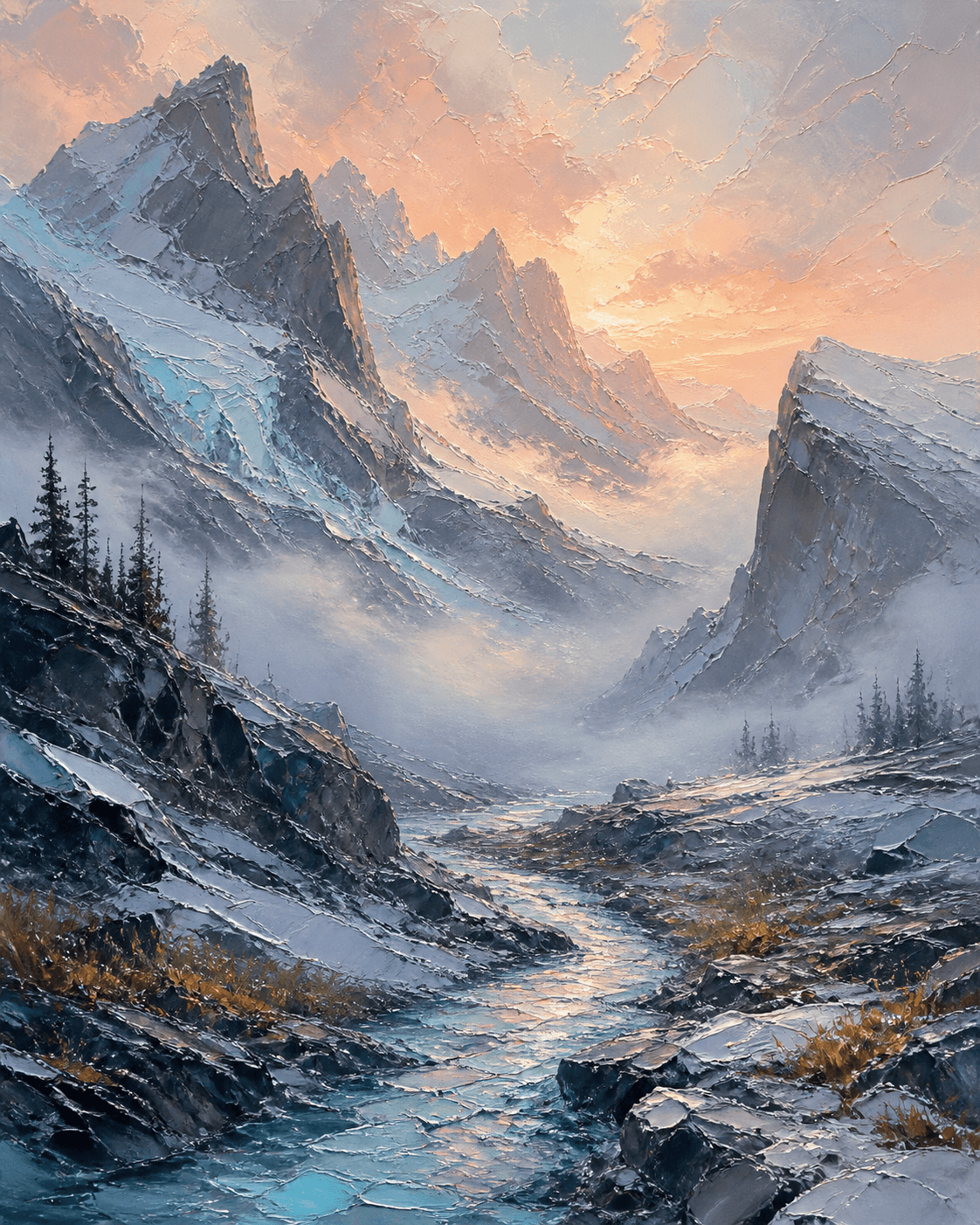 Glacier Dawn